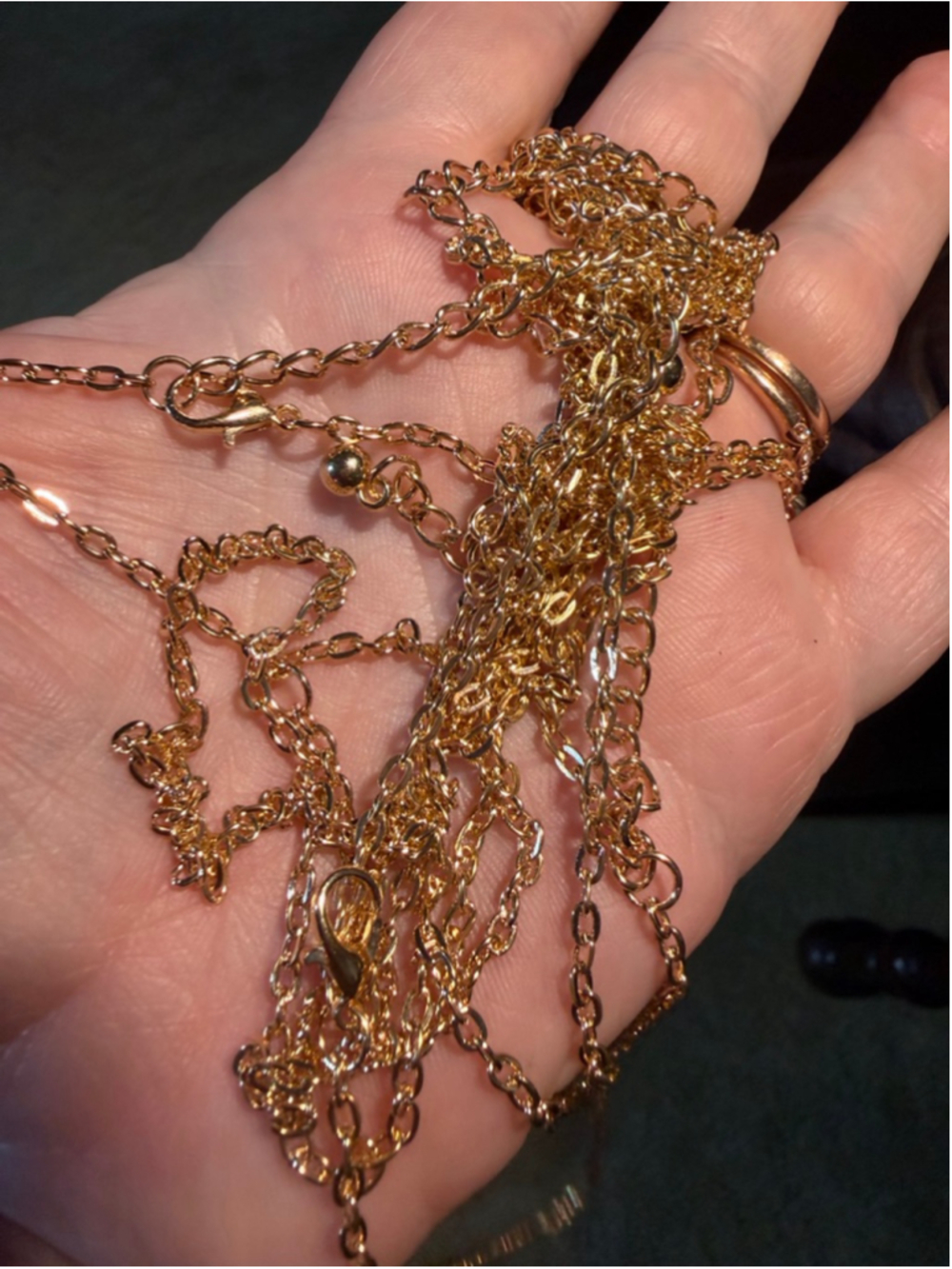 14k Gold Plated Body Chain Necklace Waist Chain NEW